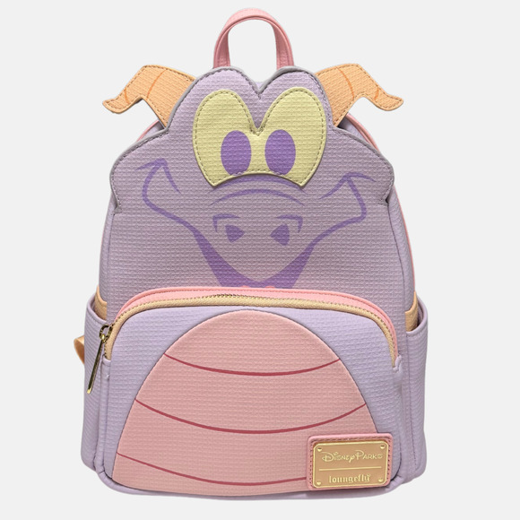 2025 Loungefly Disney Parks Epcot Figment Pastel Collection Backpack - NWT - Picture 1 of 11